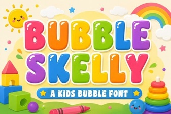 Bubble Skelly Font: Creative Typography & Design Ideas