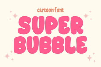 Super Bubble Font: Creative Typography for Web Design