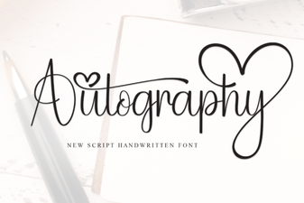 Autography Font: Elegant Handwritten Typography